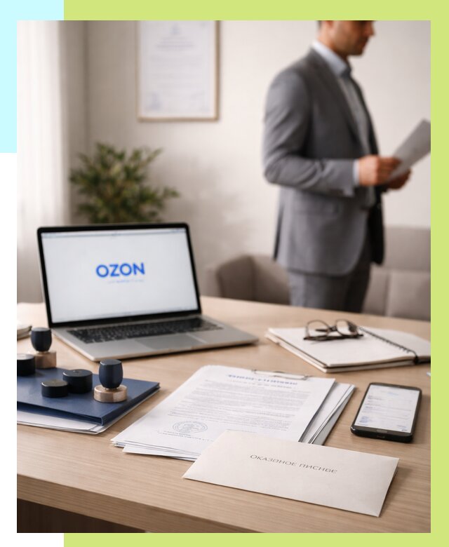 Отказное письмо для Ozon в Гудермесе от 3586 р. | Сертэкс
